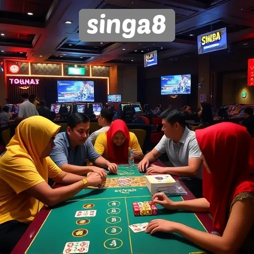 Bergabung dengan Komunitas Penggemar di Singa8